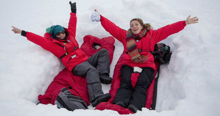 Полярный кемпинг в экспедиционных круизах в Антарктиду