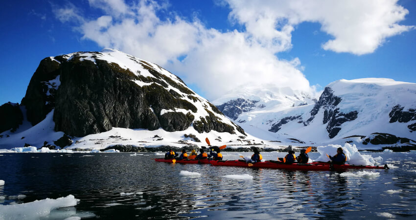 Каякинг в экспедиционных круизах