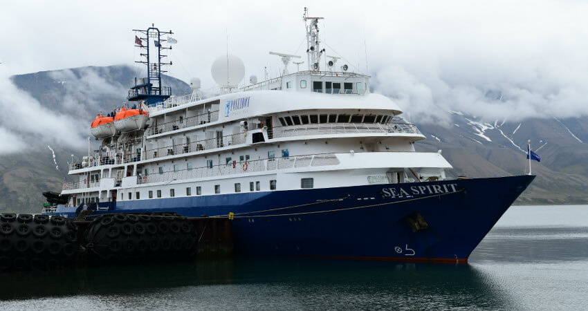 Экспедиционные круизы на Шпицберген - Си Спирит в порту