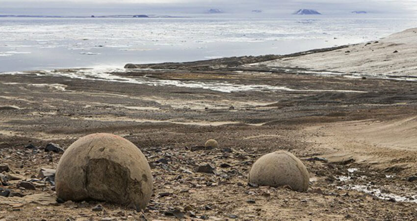 Конкреции на Земле Франца-Иосифа