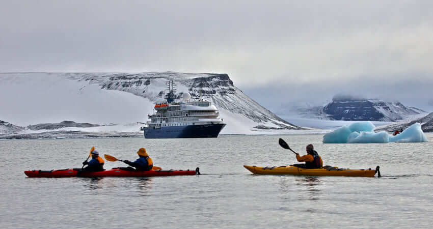 Каякинг в экспедиционных круизах