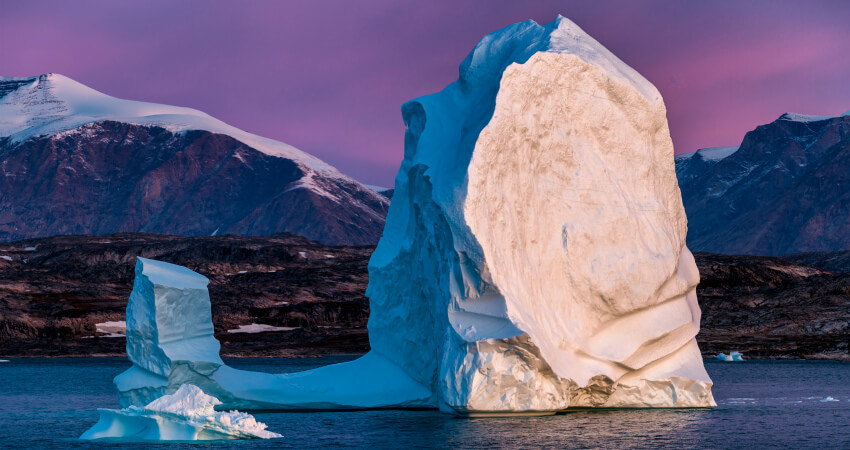 Айсберги в Гренландии