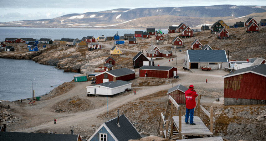 Посещение Иллоккортоормиута во время экспедиционного круиза