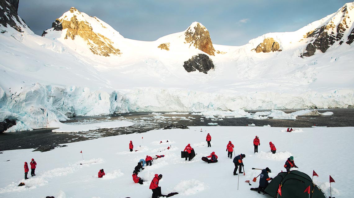 Кемпинг в Антарктике
