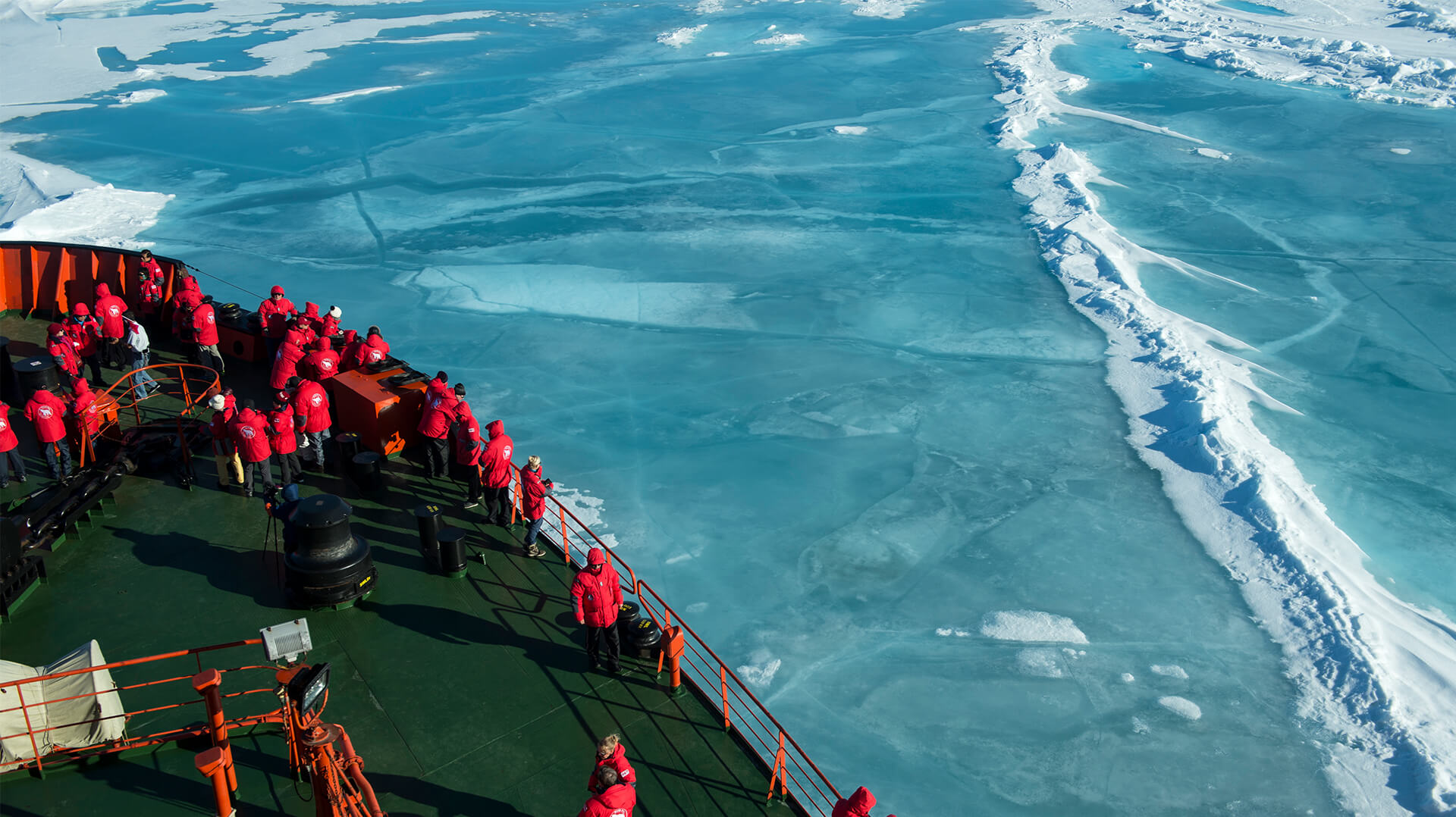 Северный полюс ледокол 50 лет Победы